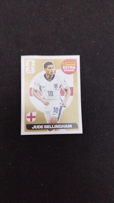 Cromo Jude Bellingham Extra Ouro Mundial 2026
