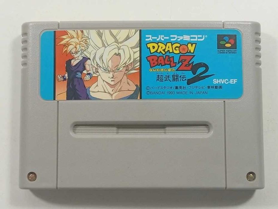 Dragon ball z butoden 2 super nintendo edição japonesa
