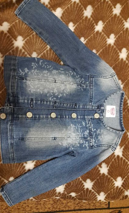 Жакет джинсовий для дівчинки