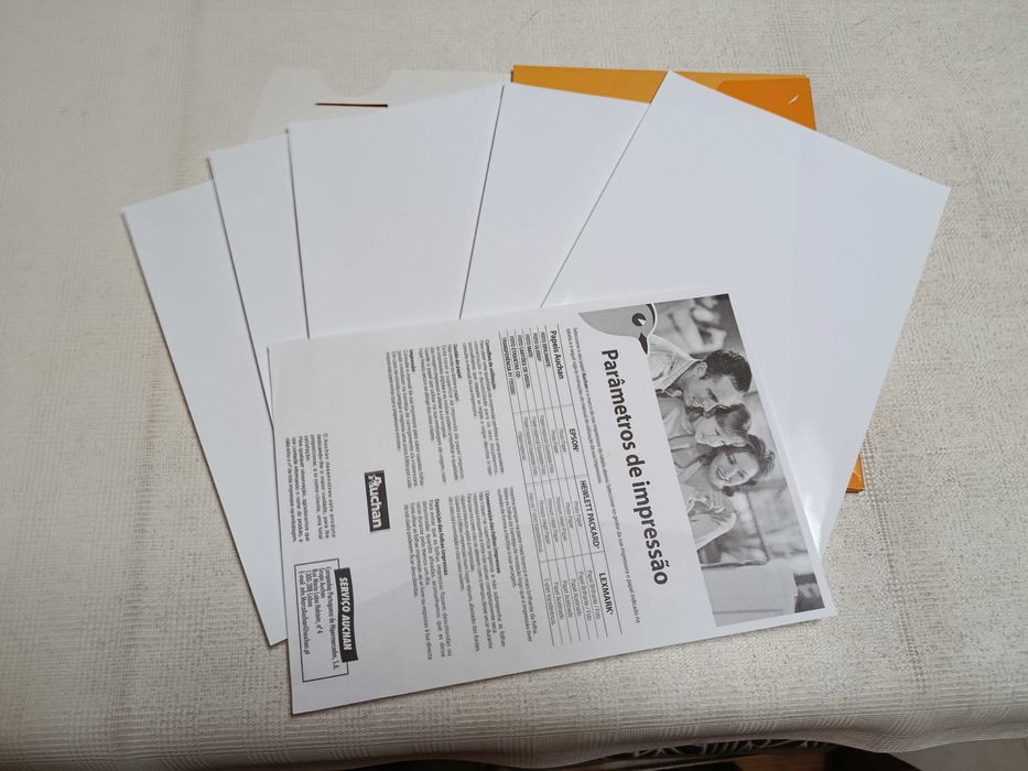 Papel Fotográfico Brilhante HP A4 21x29,7cm