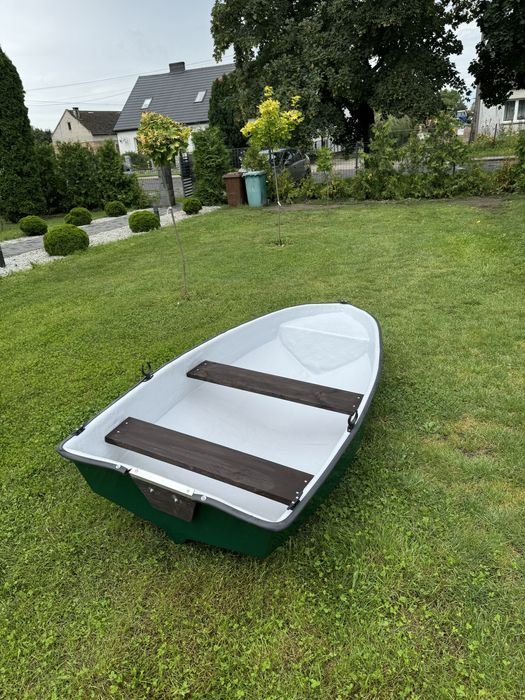 Łódka wioslowa łódki lodka lodz łódź Wędkarska wiosłowa