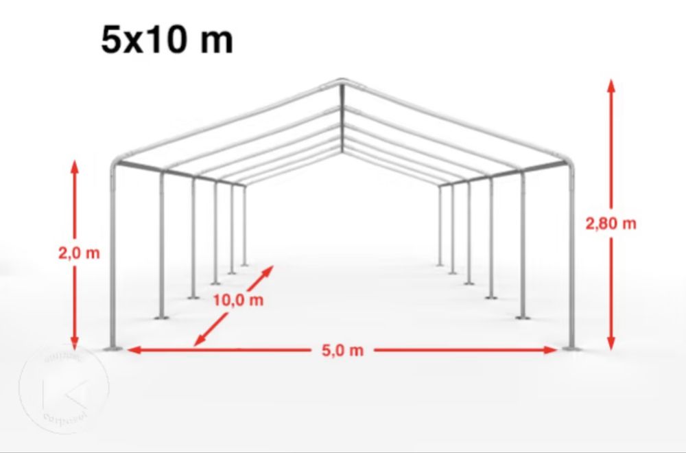 Aluguer tenda de eventos 10x5