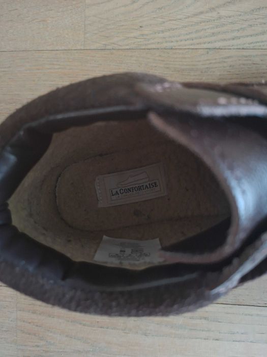 Buty męskie skórzane ocieplane roz. 42