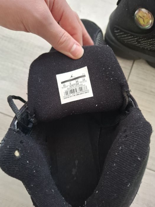 Nike jordan 13 black cat