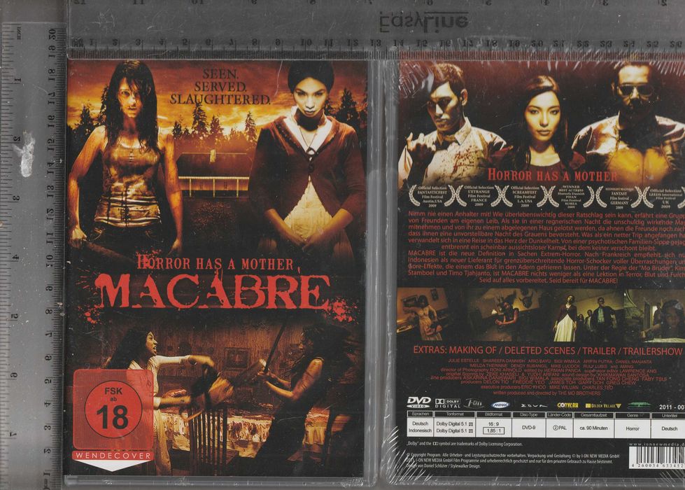 Macabre horror has a mother DVD