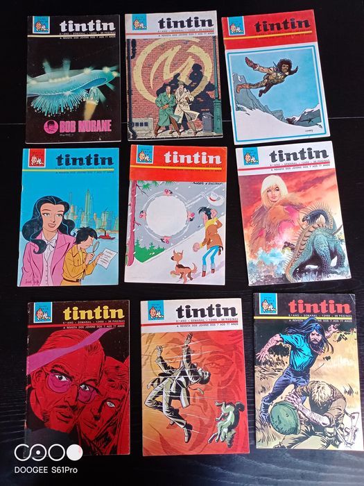 Revistas tin tin 9.ano