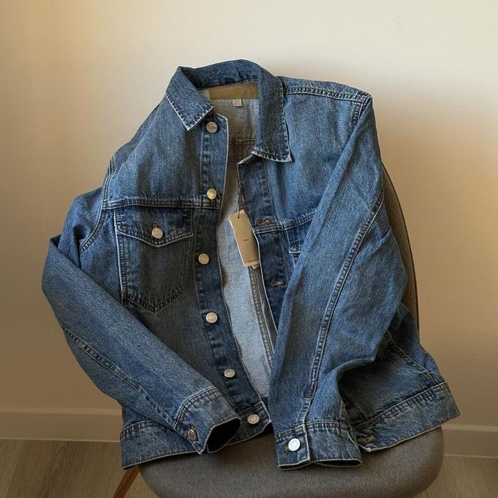 Чоловіча джинсова куртка mango, джинсовка манго