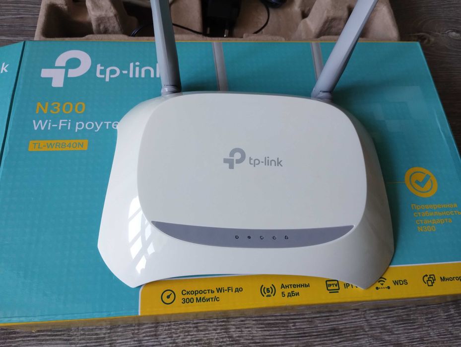 Маршрутизатор (Wi-Fi роутер) TP-Link TL-WR840N