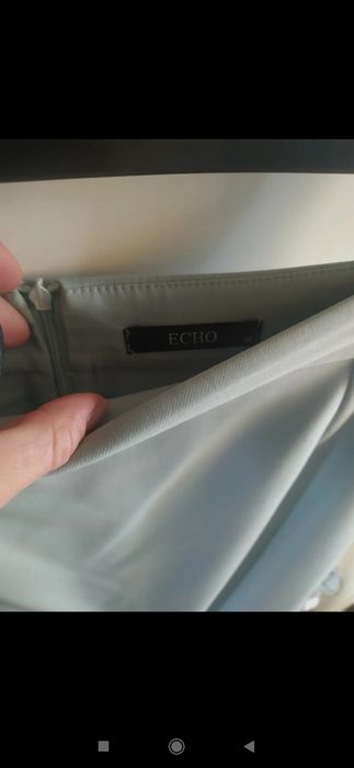 Spódnica ołówkowa zielona pistacja ECHO S