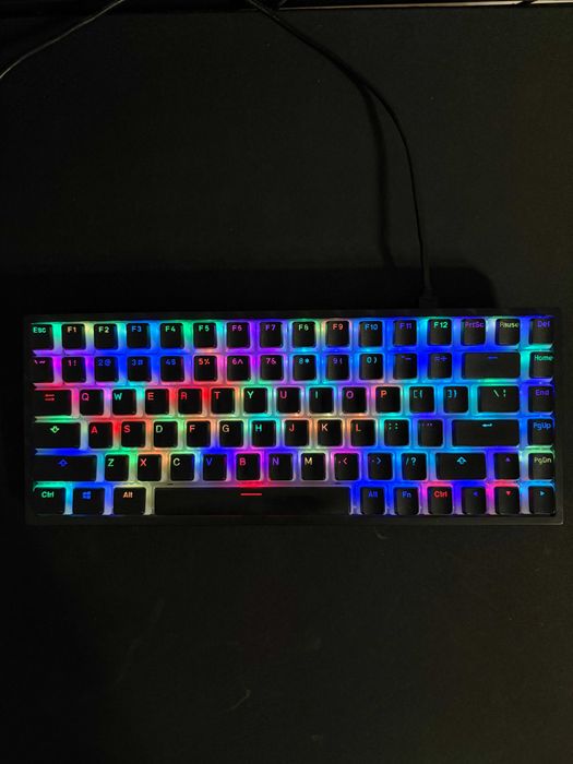 Klawiatura mechaniczna custom Royal Kludge RK84 RGB Hot Swap akcesoria