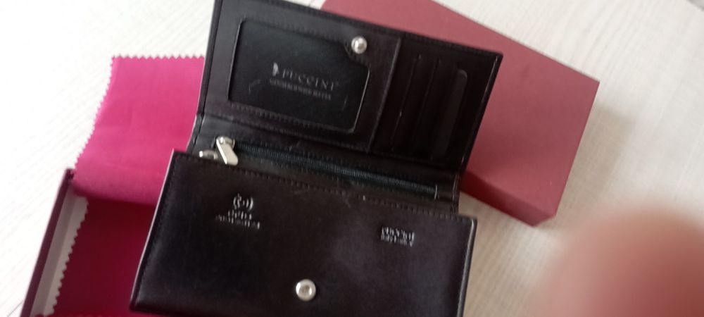 Nowy portfel damski Puccini 17x10cm