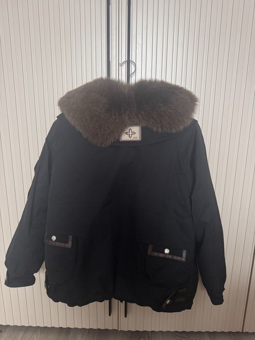 Парка з натурального кролика