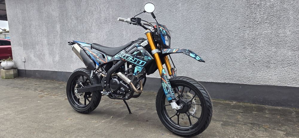 Rieju Mrt 125 rok 2025 Super Stan przebieg 1900 km Wr 125 kat. A1 B