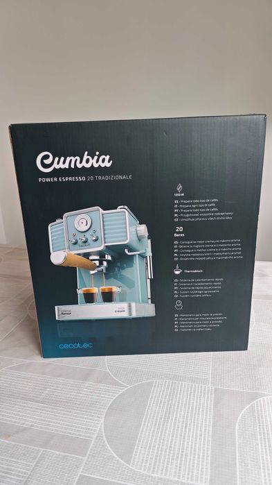 Máquina de Café Cecotec Cumbia Power Espresso 20 Tradizionale