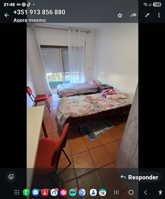 Quarto em Leiria , Sismaria Gandara dos Olivais. Zona com transportes