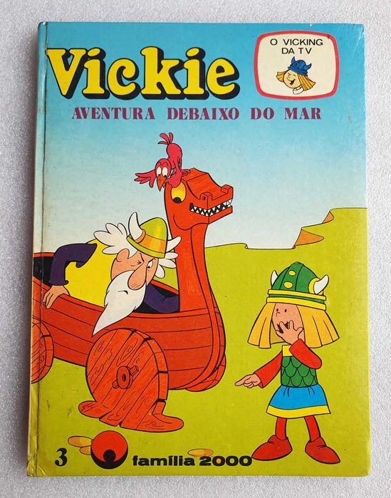 Vintage Children's Book ~ "VICKIE - Adventure Under the Sea" ~ 1976