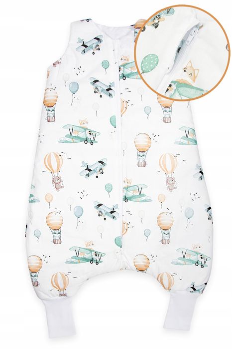 Letni Śpiworek Z Nogawkami 86-104 M Wzory!