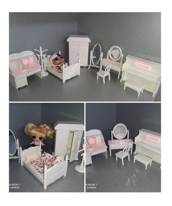 Меблі для ляльок  ЛОЛ ( Мебель для кукол LOL) Барби,  Флоксових животн