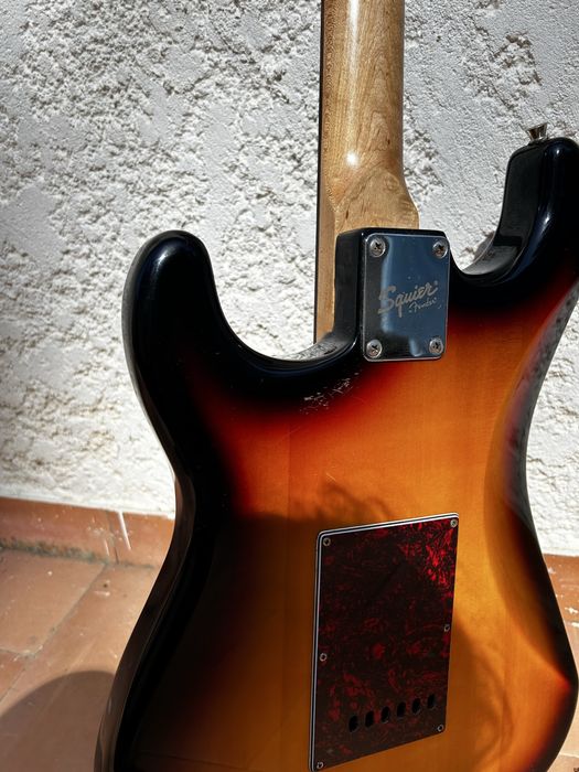 Squier Strat by Fender + Saco da Fender