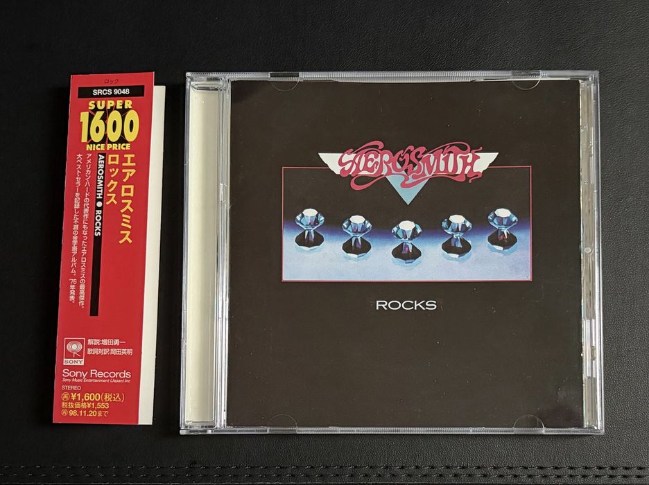 Aerosmith - Rocks CD. Japan. UNIKAT !!! IDEAŁ !!!
