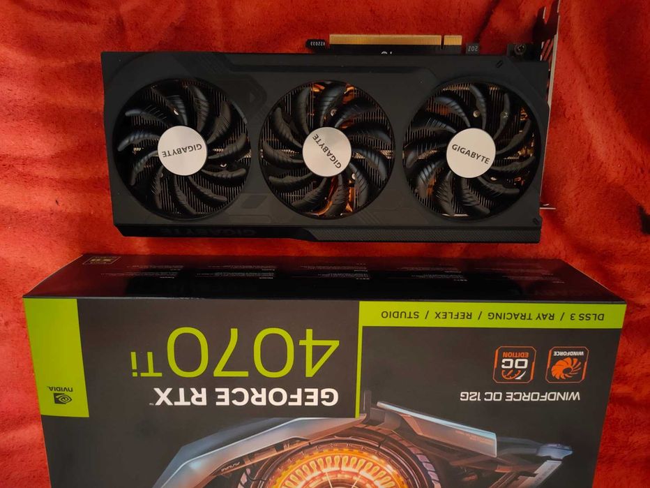 GIGABYTE GeForce RTX 4070 Ti WINDFORCE OC на гарантії. (no RTX5070)