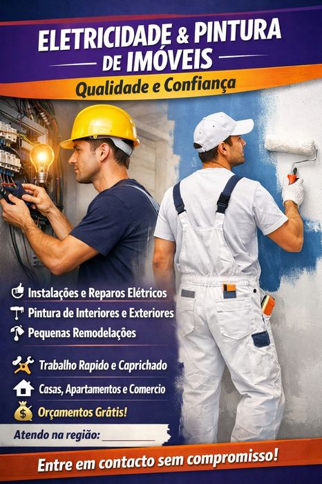 Electricista Certificado & Serviços de Pintura