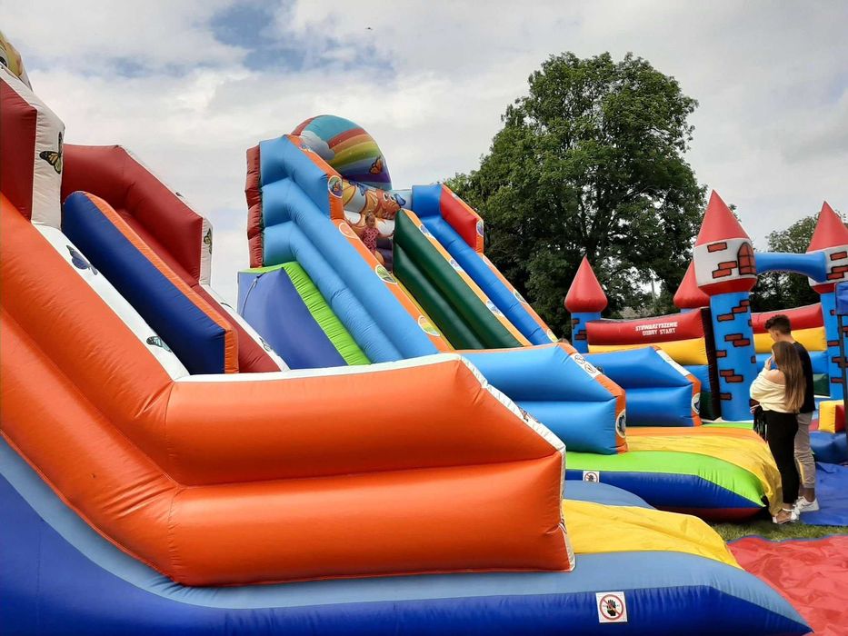 Dmuchańce, zamki dmuchane, zjeżdżalnie na impr. i ur., wata i popcorn