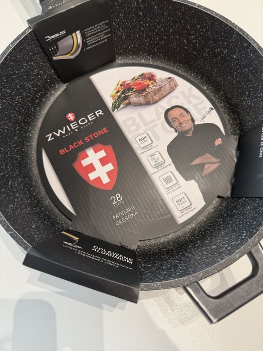 Patelnia Zwieger Black Stone 28cm