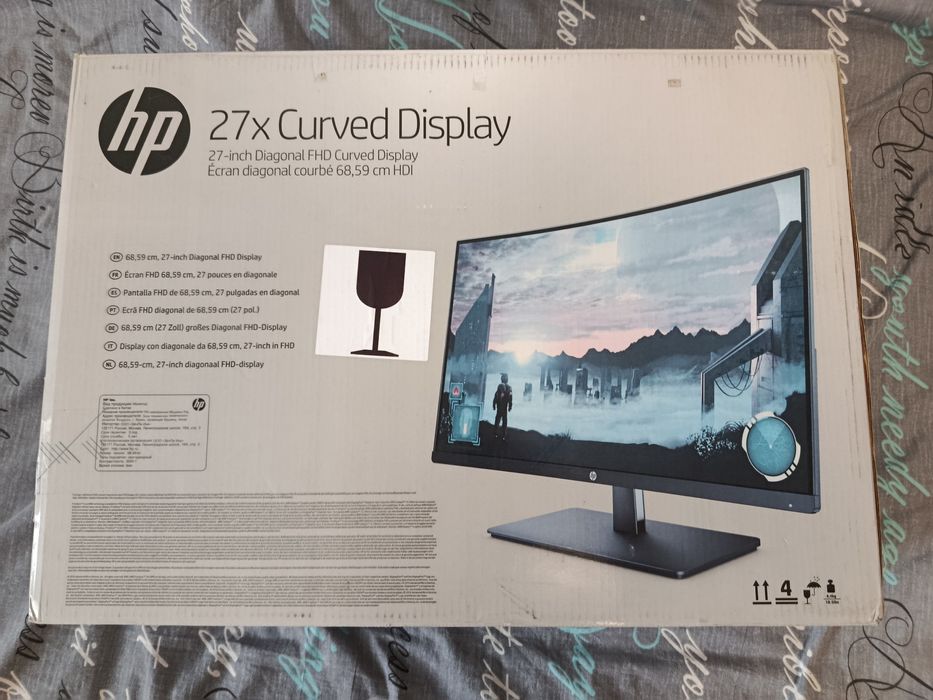 Монитор HP 27x Curved Display