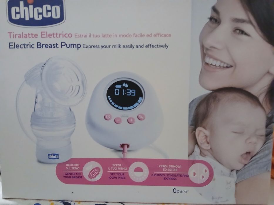 Vendo bomba tira leite eléctrica marca chicco