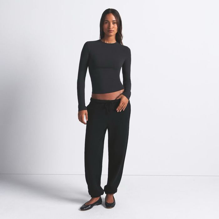 Жіночий лонгслів SKIMS Cotton Jersey Long Sleeve T-Shirt ОРИГІНАЛ