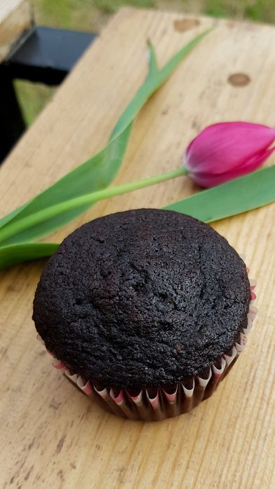 Шоколадные кексы с изюмом