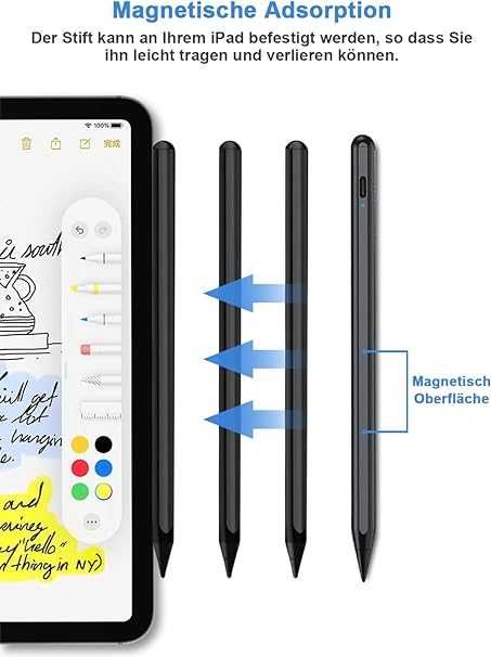 Rysik do ekranów dotykowych uniwersalny czarny