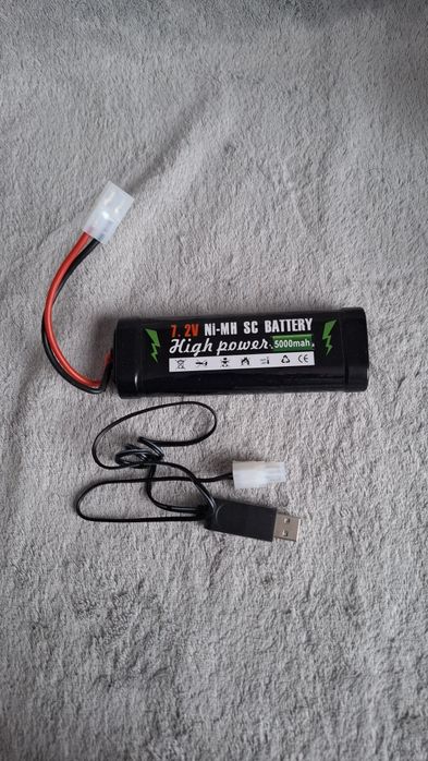 Akumulator  do ładowania samochodów  NI-MH SC 7.2V 5000mAh