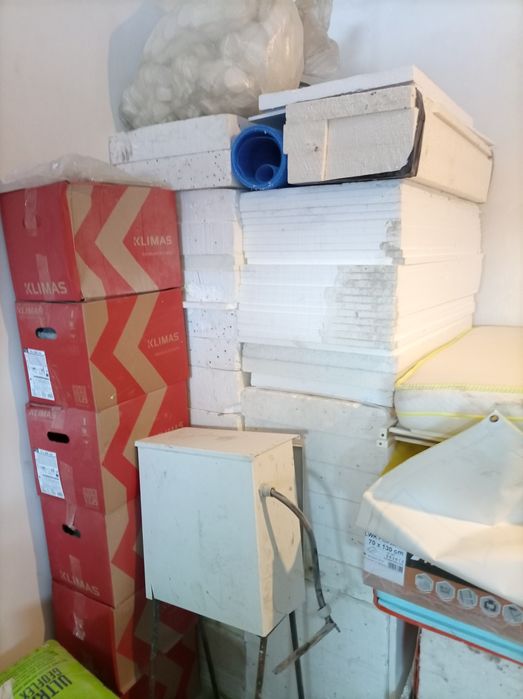 Styropian, kołki, narozniki