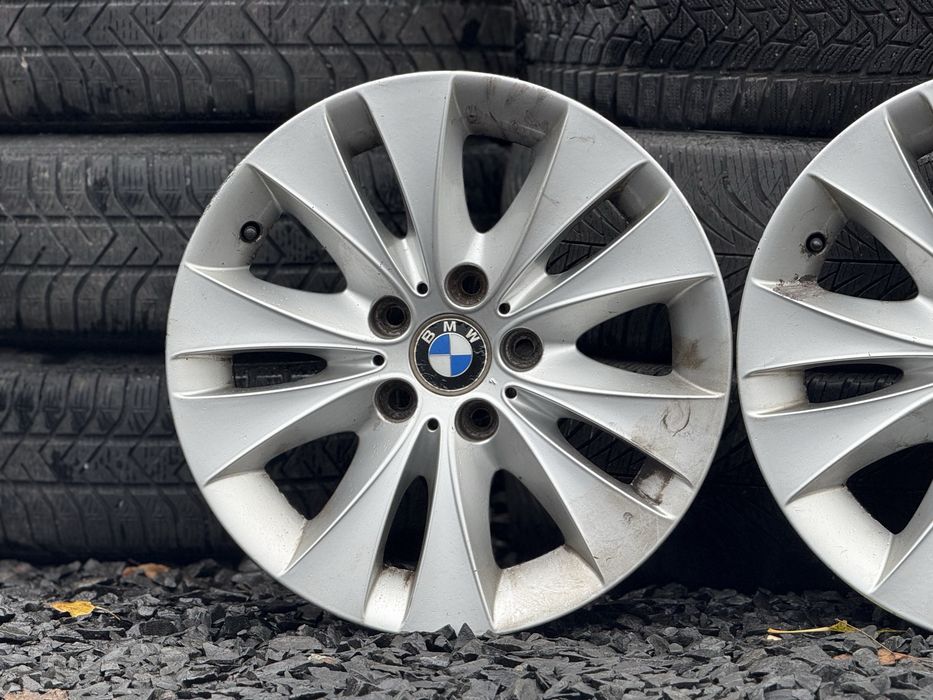 116 Стиль bmw e60 e61 Е60 диски R17 ET20 Титани Дискі титанові Е61 шро
