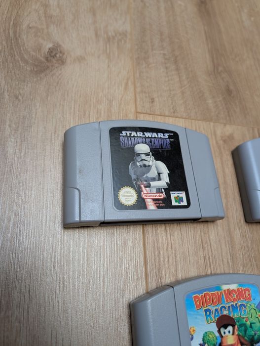 Lote de 3 jogos Nintendo N64