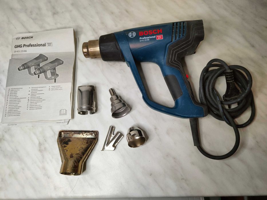 Opalarka Bosch Professional GHG23-66  2300W + 5 Dysz + Walizka