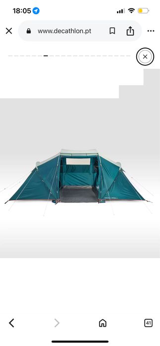Tenda Campismo 2 quartos