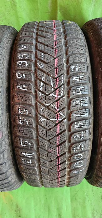 4szt opony zimowe używane 215/55R18 Pirelli Sottozero 3 MO W-wa