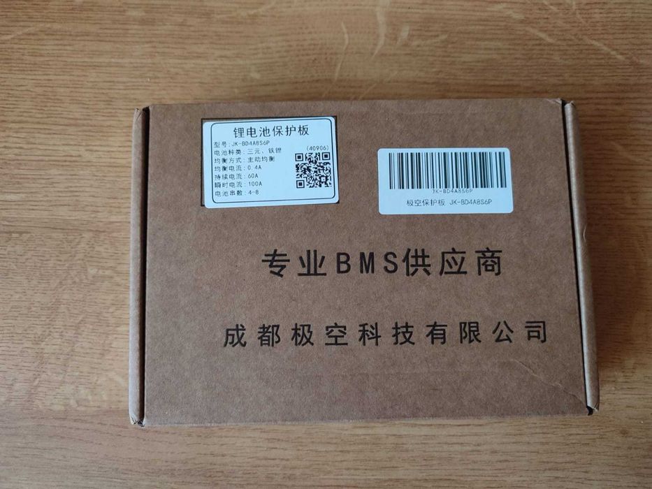 JK-BD4A8S6P Smart BMS JIKONG, 4-8 S контролер 60-100A, LiFePO4/Li-ion