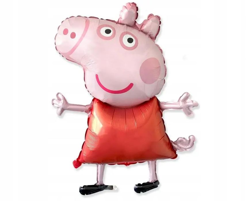 Balon foliowy 24 FX - Świnka Peppa, pakowany. GoDan