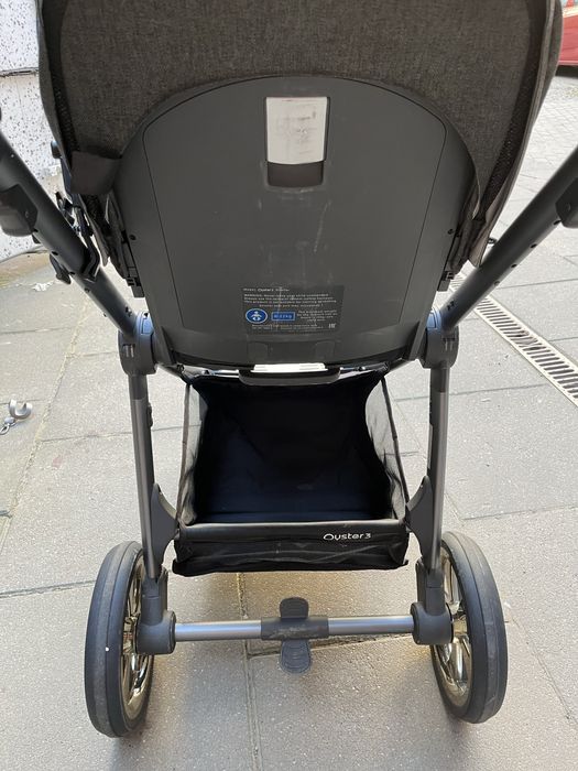 Wózek Oyster 3 gondola + spacerówka + adaptery + parasolka