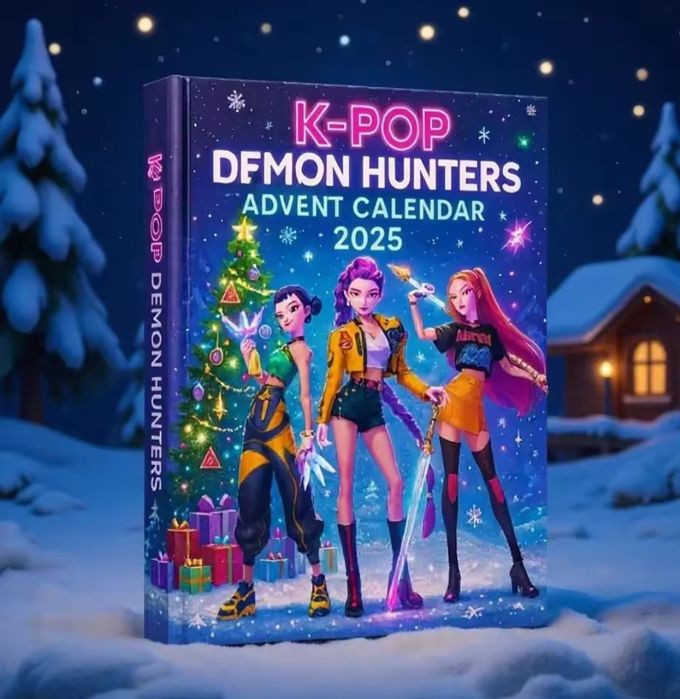 K-pop demon hamster подарунок едванс календар