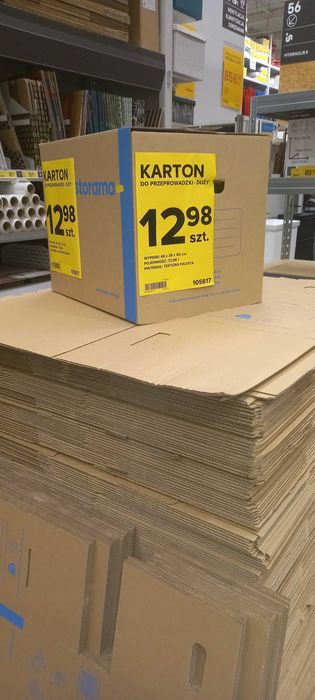 Kartony różne wymiary. Z możliwością dostawy