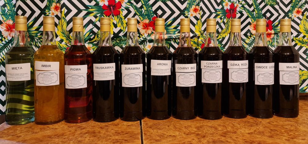 Syropy owocowe naturalne z miodu Warszawa Mokotów • OLX.pl