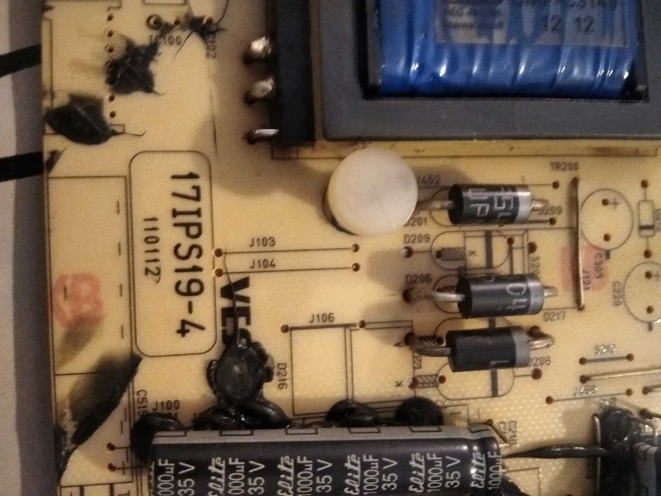 Placa Fonte de Alimentação Vestel 17IPS19-4