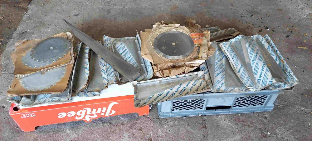 Noże do maszyny Baader .Do obróbki ryb