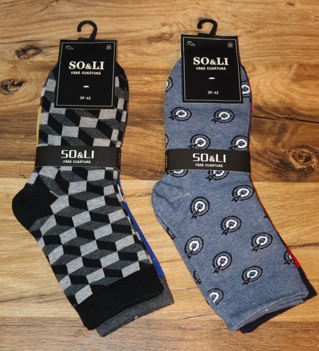 Skarpety Męskie Samoloty 39-42 Komplat 4 pary 30