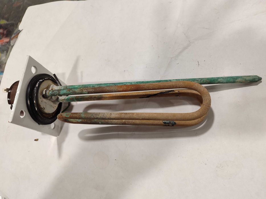 Б/у ТЕН водонагревателя тэн нагревательный элемент квадратный фланец